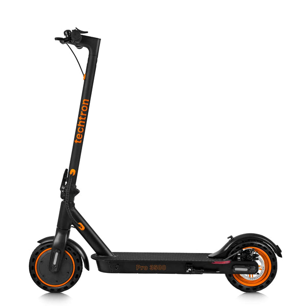 Refurbished Techtron Pro 3500 Electric Scooter Orange Colour