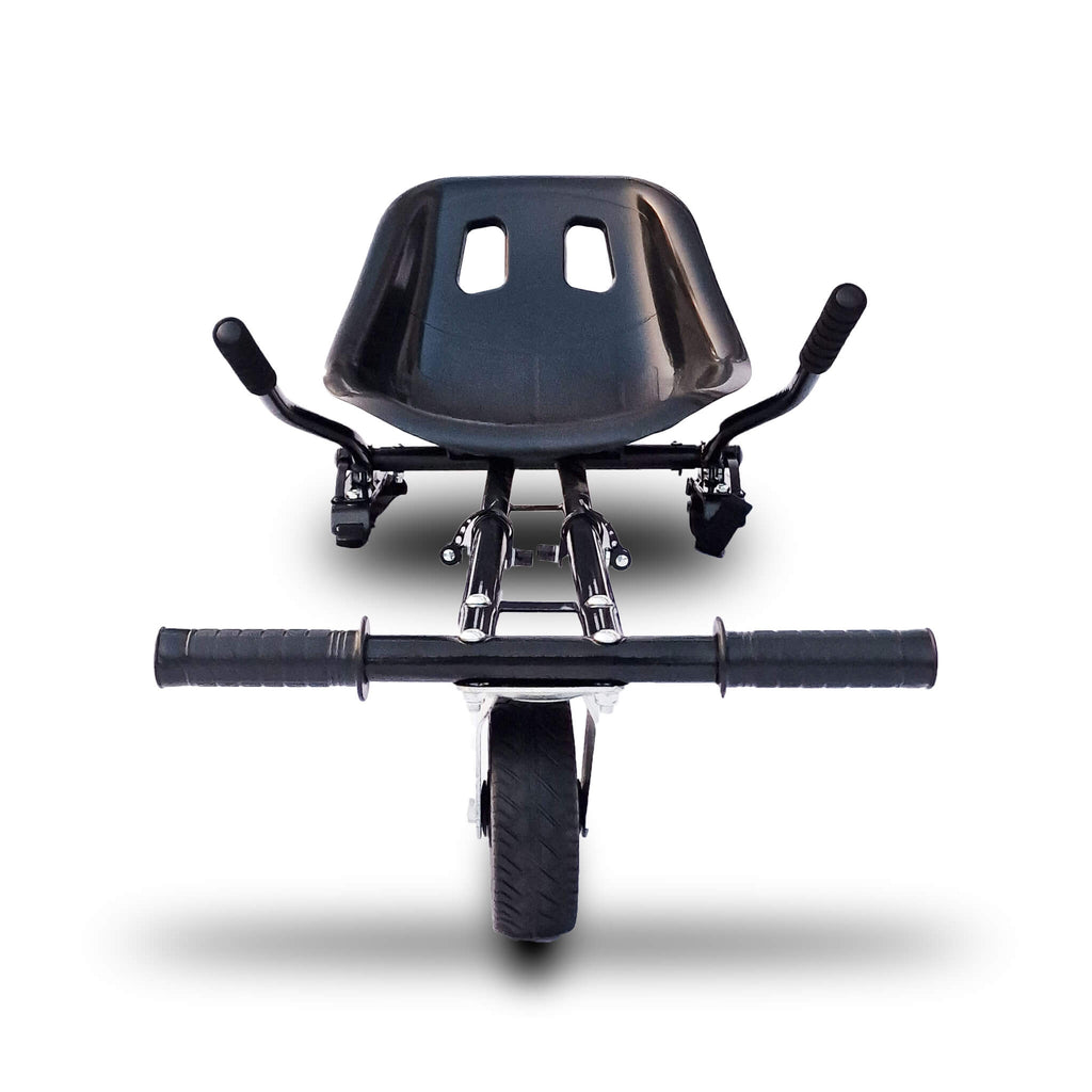 Clanmacy Balance Scooter Kart Hoverkart für Hoverboard Schwarz Sitzscooter  Hoverseat