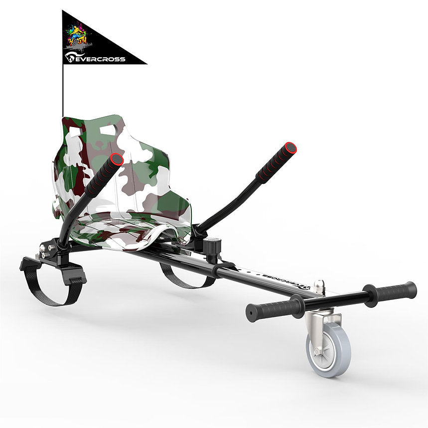 Hoverboard Kart  Hoverboard Seat Attachment Camo – gorilla-karts