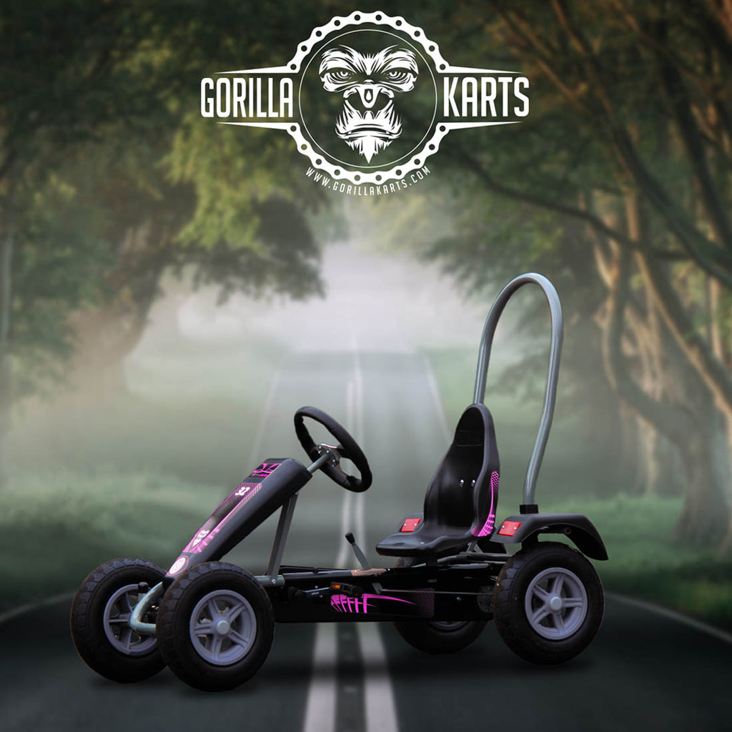 Gorilla Large Pedal Go Kart Pink