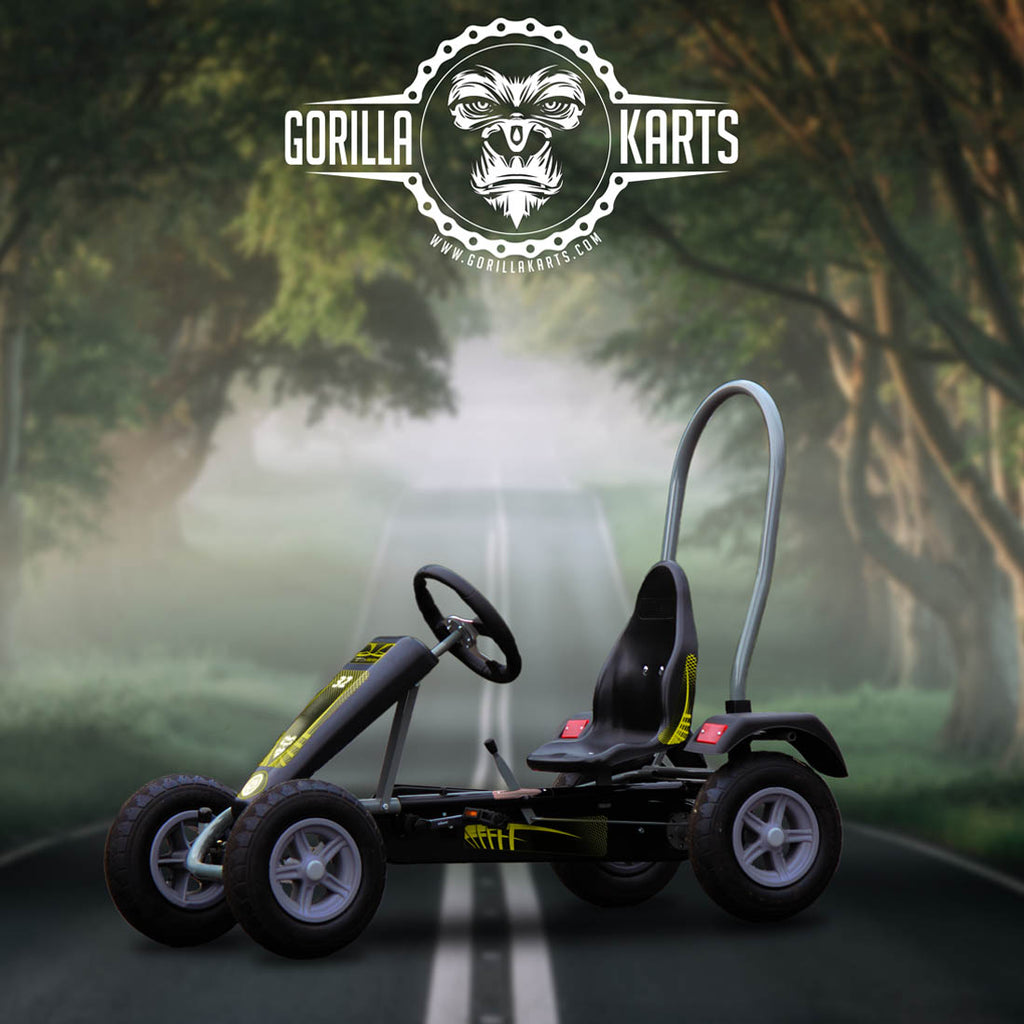 Gorilla Large Pedal Go Kart Yellow